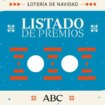 Lista completa de premios del sorteo de la Lotería de Navidad 2024