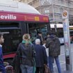 Los autobuses de Tussam serán gratuitos el día de la Magna en Sevilla