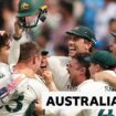 Australia celebrate victory