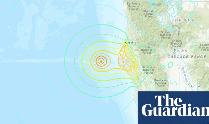 Magnitude 7.0 earthquake hits northern California and sparks tsunami alerts