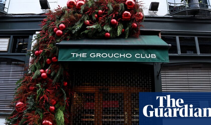 Man arrested on suspicion of rape at the Groucho Club