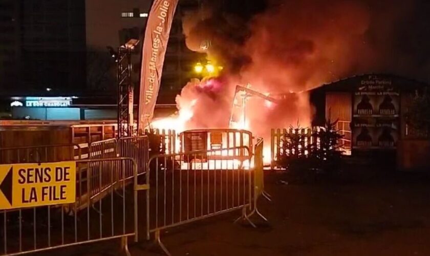 Mantes-la-Jolie : incendie volontaire à la patinoire éphémère du Val-Fourré, désormais fermée