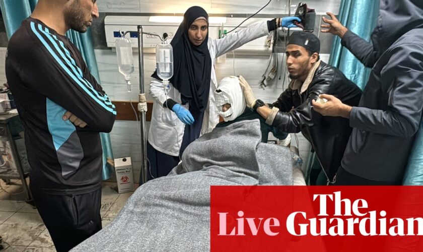 Middle East crisis live: Israel orders closure of one of last functioning hospitals in northern Gaza