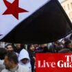 Middle East crisis live: rebel leader urges Syrians to take to the streets to celebrate ‘revolution’