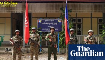 Myanmar rebels claims= control over major western military headquarters