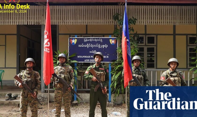 Myanmar rebels claims= control over major western military headquarters