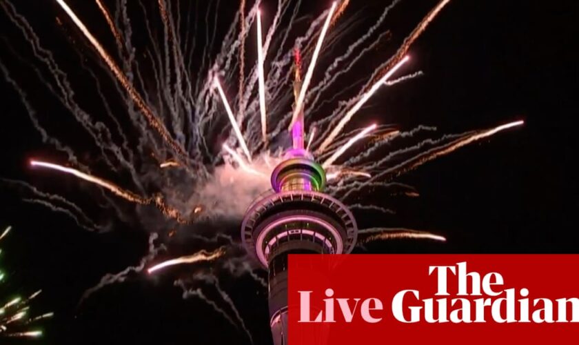 New Year’s Eve celebrations as the world greets 2025 – live