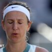 Victoria Azarenka grimaces during a match