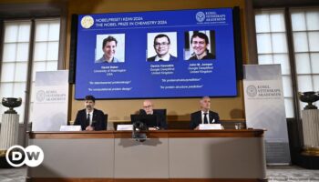 Nobel Prize: Baker, Hassabis, Jumper given chemistry honor for research leading to AlphaFold