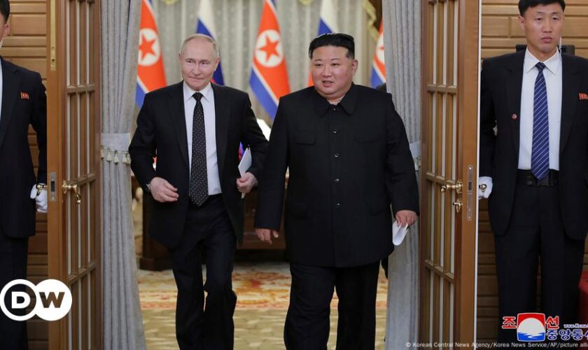 North Korea’s Kim calls Putin his ‘dearest friend and comrade’