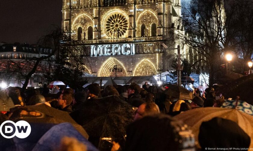 Notre Dame: Historic Paris cathedral formally reopens