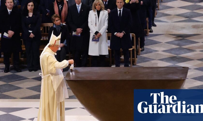 Notre Dame celebrates first mass in five years after devastating fire