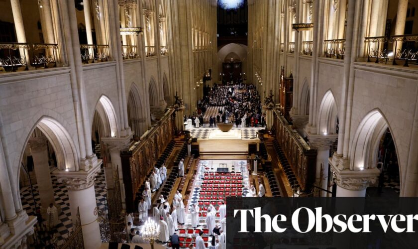 Notre Dame rises from the ashes at last: world leaders join embattled Macron for grand reopening