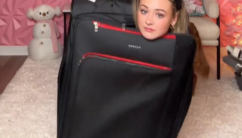 « On se met dans une valise, comme une idiote » : TikTok alerte contre un défi dangereux, après la commotion cérébrale d’une influenceuse