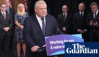 Ontario premier suggests stopping US liquor imports in retaliation for proposed Trump tariffs