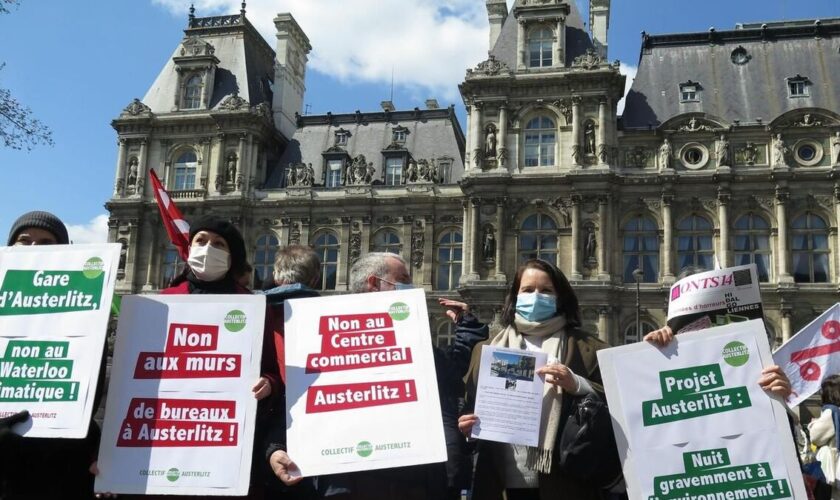 Paris : la fronde contre la nouvelle gare d’Austerlitz s’amplifie