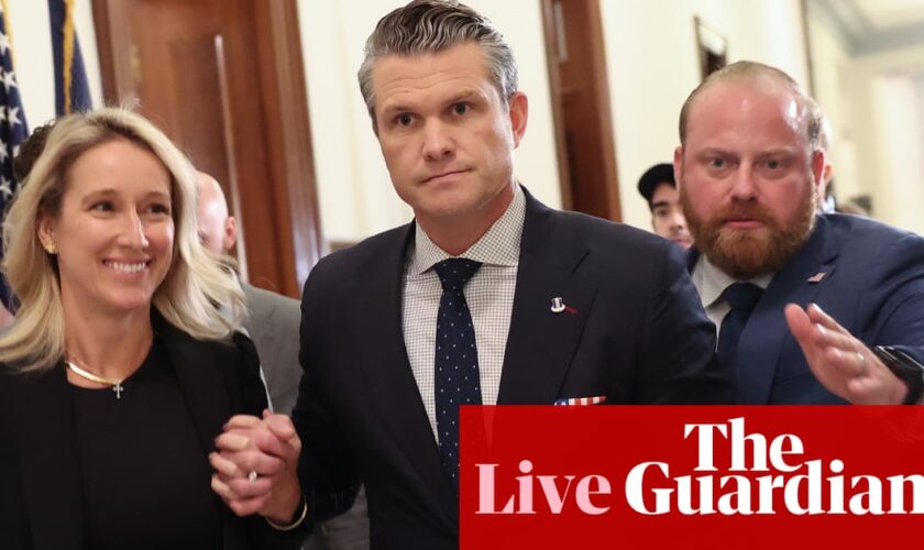 Pete Hegseth’s nomination hangs on key senator as more details of drinking emerge – US politics live