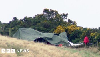 Pilot killed in light aircraft crash near airport