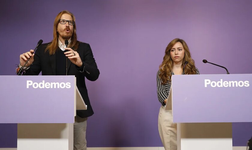 Podemos da por "rota" la "confianza" en Sánchez y avisa: los votos de Junts son "tan necesarios" como los suyos