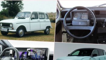 Renault 4 Latas Vs Renault 4 E-Tech eléctrico: del pasado al futuro de la automoción