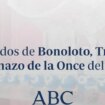 Resultados de La Bonoloto, Triplex y Cuponazo de la Once del lunes lunes, 23 de diciembre de 2024