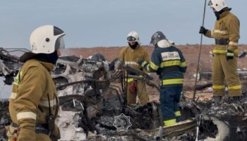 Rusia derribó el avión estrellado en Kazajistán