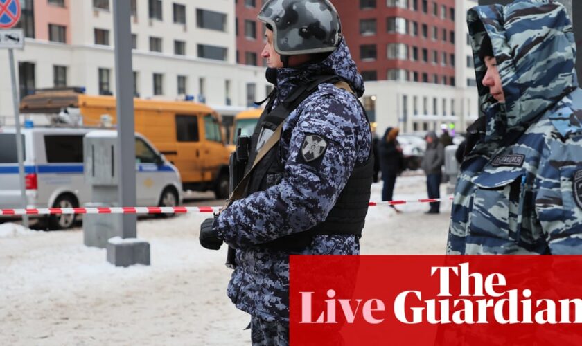 Russia-Ukraine war live: Moscow says Uzbek suspect arrested over killing of general