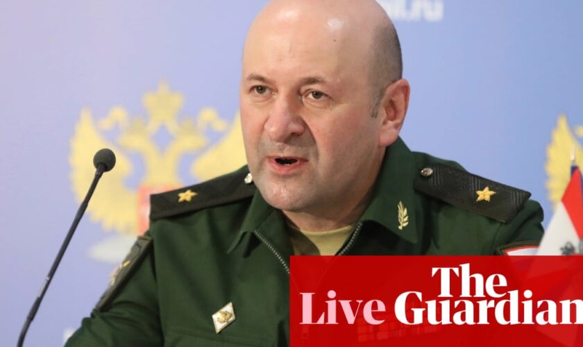 Russia-Ukraine war live: Russian general linked to chemical weapon use in Ukraine dies in Moscow explosion