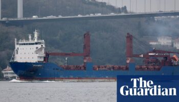 Russian cargo ship sinks in Mediterranean after explosion in engine room