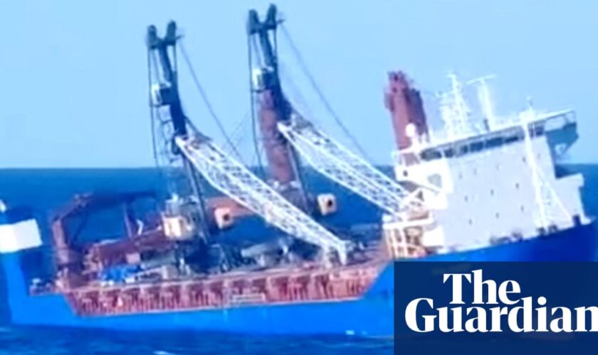 Russian cargo ship’s owner says sinking in Mediterranean was ‘act of terrorism’