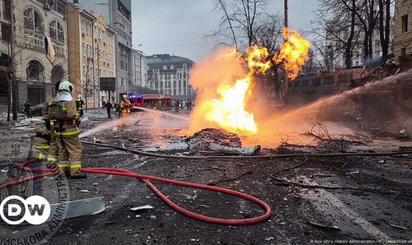 Schwerer russischer Raketenangriff auf Kyjiw