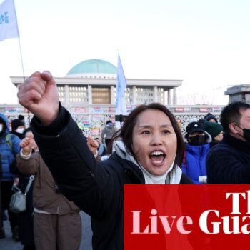 South Korea crisis live: President Yoon faces impeachment calls amid martial law outcry