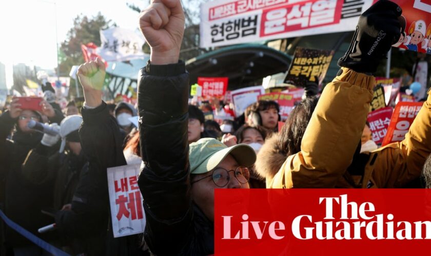 South Korea impeachment live: Thousands take to streets in Seoul as parliament to vote again on Yoon Suk Yeol’s fate