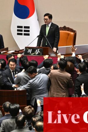 South Korea lawmakers vote to impeach acting president two weeks after impeaching president – live