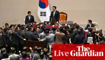 South Korea lawmakers vote to impeach acting president two weeks after impeaching president – live