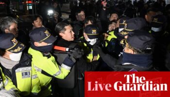 South Korean military announces suspension of all parliamentary activity, says report – live