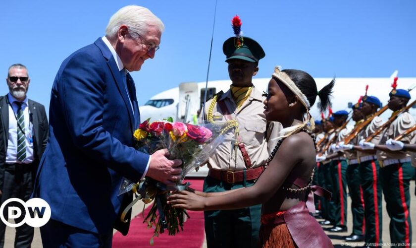 Steinmeier becomes first German president to visit Lesotho