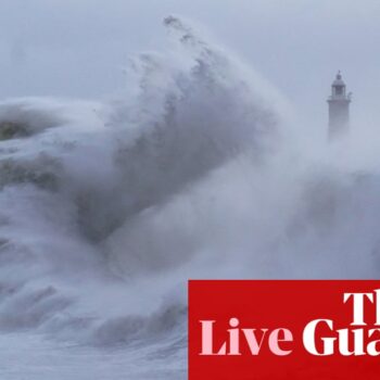 Storm Darragh live: further disruption expected across UK as strong winds continue