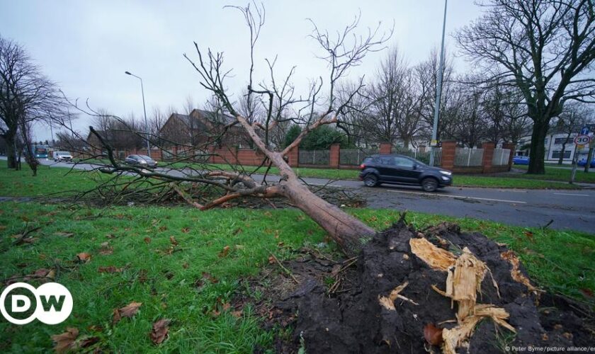 Sturm "Darragh": Alarmstufe Rot auf den britischen Inseln