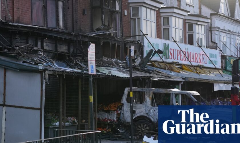 Suspected arson attack in Birmingham after car driven into shopfront