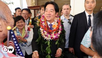 Taiwan's Lai says 'war has no winners' as he visits Hawaii