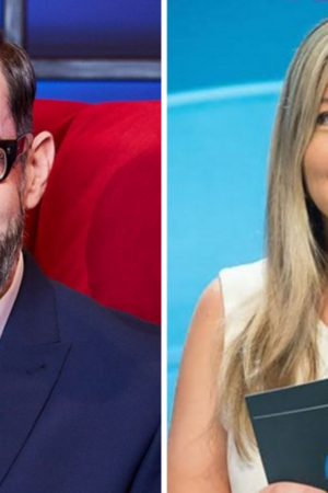 Richard Osman and Victoria Coren-Mitchell, two BBC quizmasters.