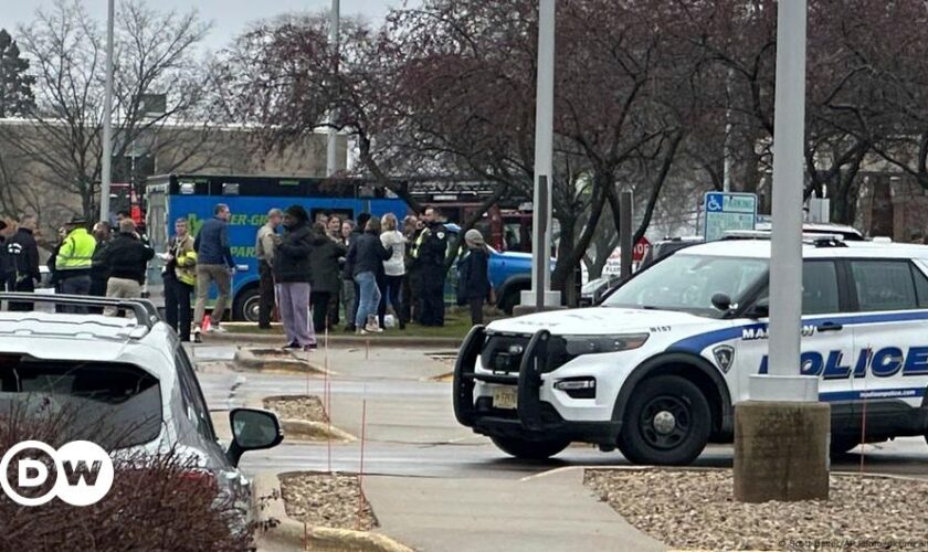 Teacher and student killed in Wisconsin school shooting