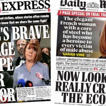 The Papers: 'Hope after horror' and Labour 'crashing the economy'