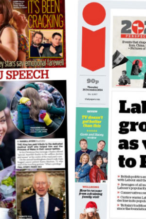 The Papers: 'Love and hugs' for Kate and 'Shift to Reform'