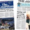 The Papers: School 'defects' check ordered and 'young adults too ill to work'