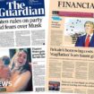 The Papers: 'Senseless attack' and 'stagflation' fears continue