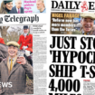 The Papers: 'Tory war with Farage' and Just Stop Oil 'hypocrites'