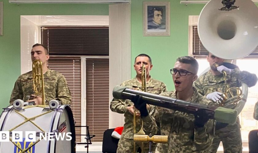 The famous Christmas carol inspiring Ukraine's defenders