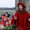 Thousands celebrate winter solstice at historic sites